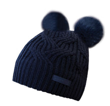 Load image into Gallery viewer, Vortex Recycled Double-Pom Waterproof Knit Hat