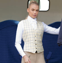 Load image into Gallery viewer, Equetech classic tattersall check waistcoat