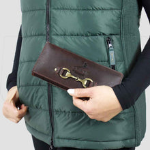 Load image into Gallery viewer, Grays lily leather purse