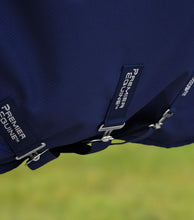 Load image into Gallery viewer, Stratus 600D Series 0g Turnout Rug with Classic Neck Cover Navy