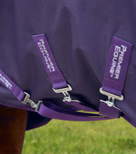 Load image into Gallery viewer, Stratus 600D Series 0g Turnout Rug with Classic Neck Cover Navy