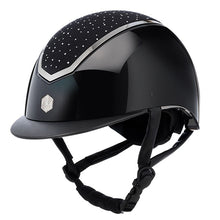 Load image into Gallery viewer, EqX Charles Owen Kylo Crystal riding hat