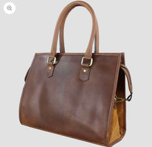 Load image into Gallery viewer, Abigail Snaffle Bag in Leather and Suede
