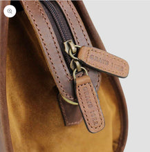 Load image into Gallery viewer, Abigail Snaffle Bag in Leather and Suede
