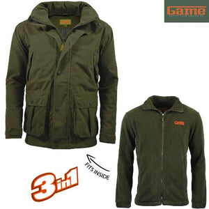 Game Stealth 3 in 1 Jacket & Fleece