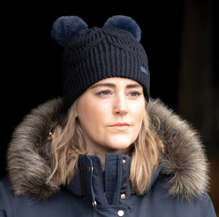 Vortex Recycled Double-Pom Waterproof Knit Hat