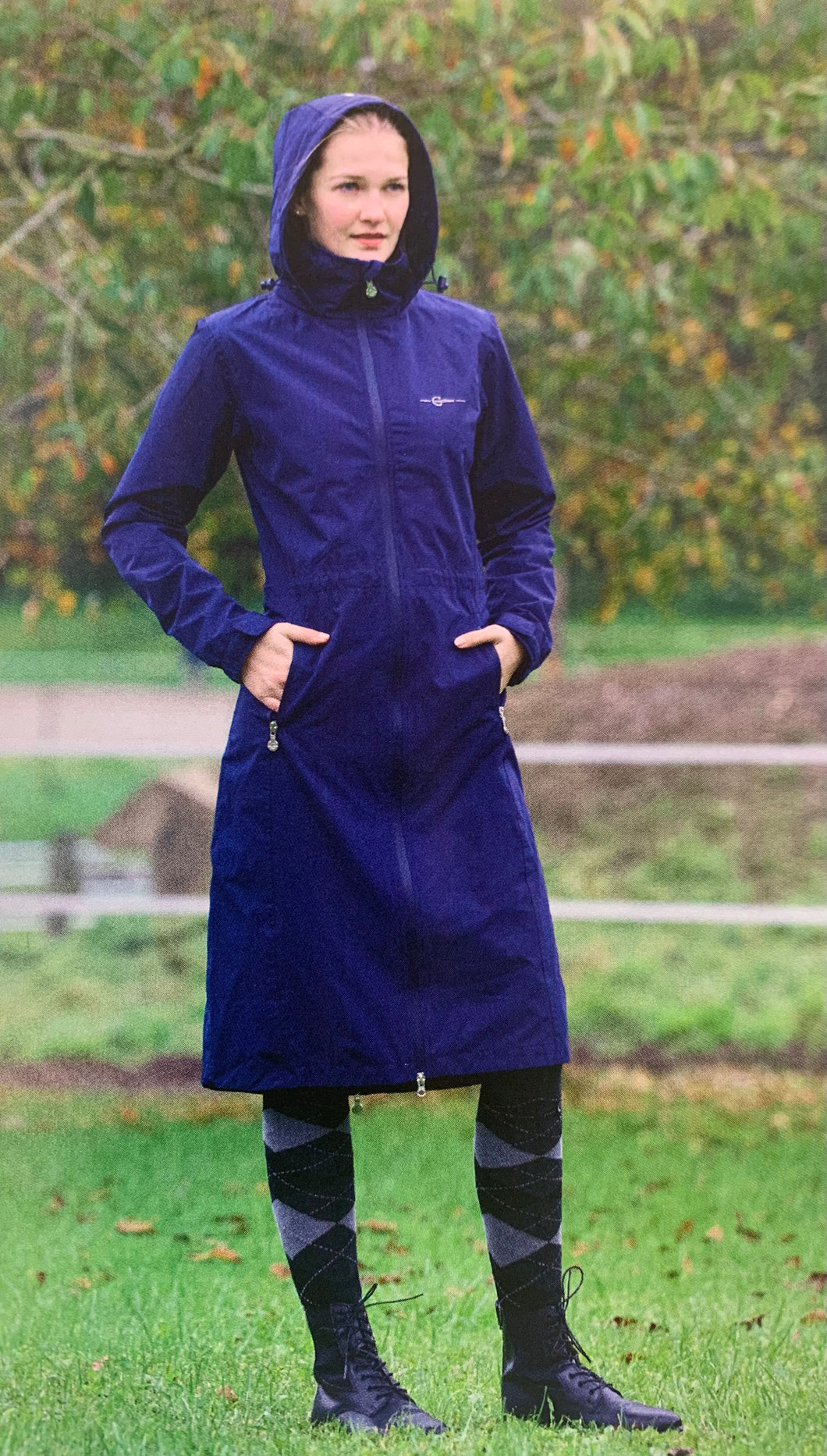 Covalliero rain coat