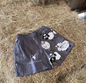 Country collective sheep shorts