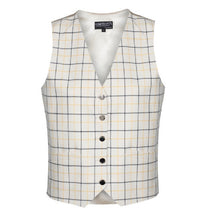 Load image into Gallery viewer, Equetech classic tattersall check waistcoat
