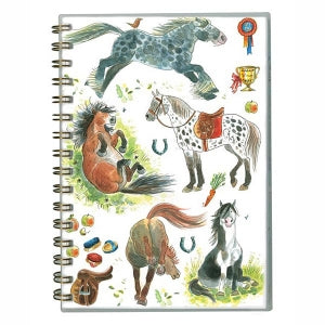 A5 happy horses notebook