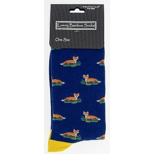 Men’s bamboo fox socks