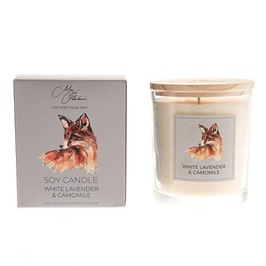 Scented fox candle