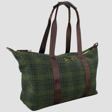 Load image into Gallery viewer, Grays tweed hold-all bag
