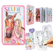 Load image into Gallery viewer, Miss melody selfie colouring book
