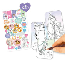 Load image into Gallery viewer, Miss melody selfie colouring book
