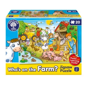 Who’s on the farm jigsaw