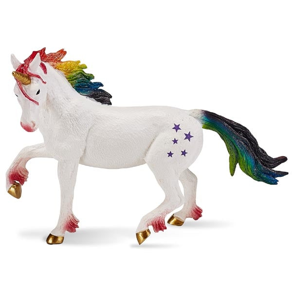 Toy horse unicorn rainbow