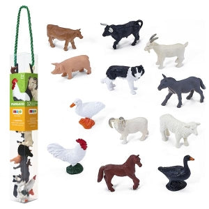 12 piece mini world farmland toys