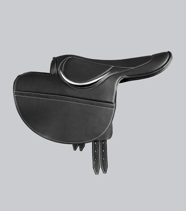 Premier equine half tree leather exercise saddle
