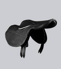 Load image into Gallery viewer, Premier equine half tree leather exercise saddle
