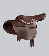 Load image into Gallery viewer, Premier equine half tree leather exercise saddle
