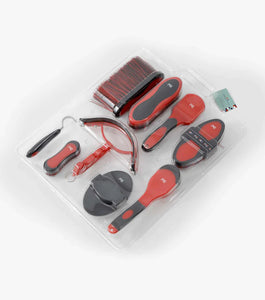 PE soft touch grooming kit sets