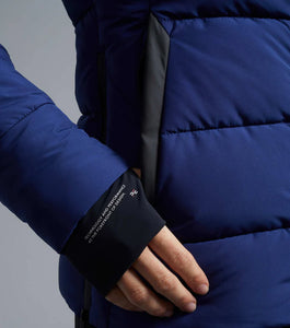 PE casella quilted coat