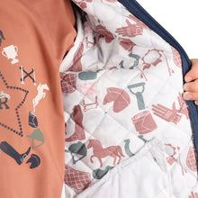 Load image into Gallery viewer, Pony Passion Quilted Jacket by Little Rider
