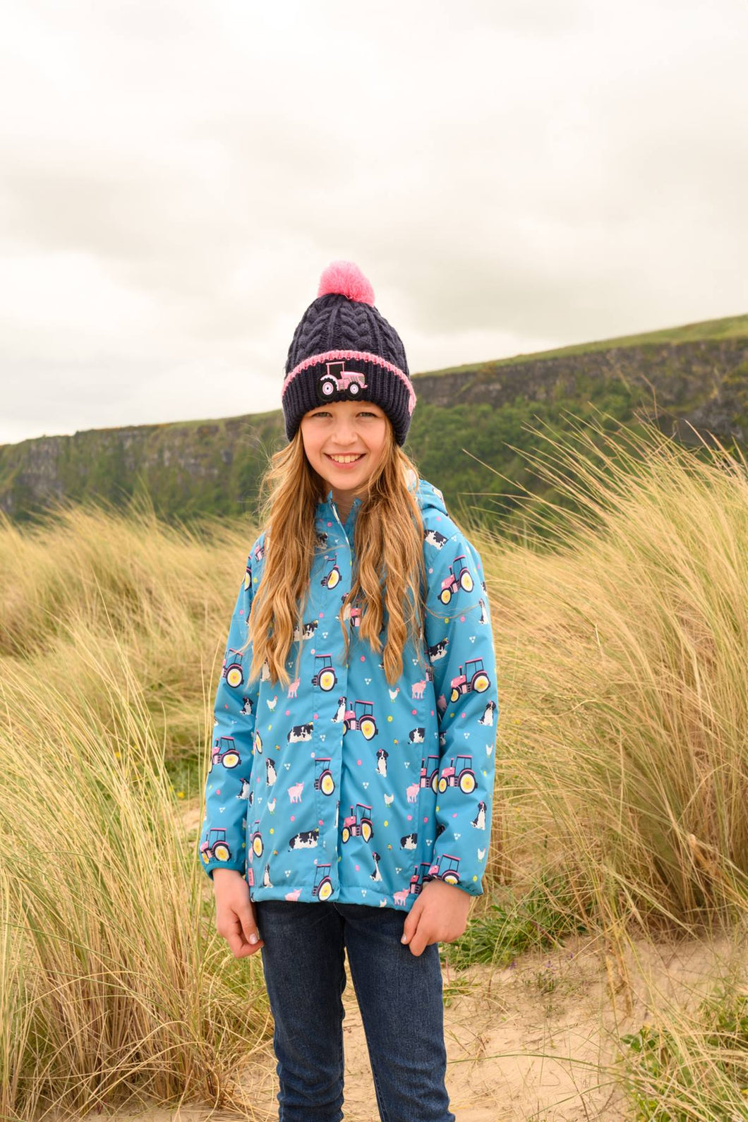 Lighthouse Freya farm print coat