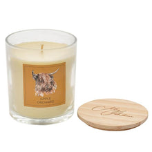 Load image into Gallery viewer, Highland cow candle
