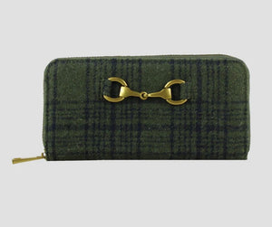 Grays tweed purse