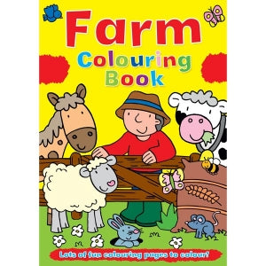 Farm colouring book