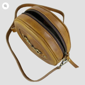 Grays Megan round bag In antique tan