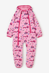 Lighthouse Jude puddlesuit pink