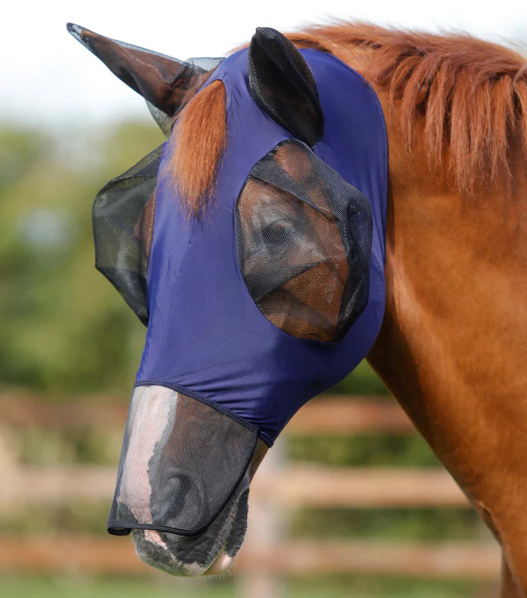 PE Comfort Tech Lycra Fly Mask Xtra