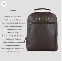 Load image into Gallery viewer, Grays Kirsty leather rucksack
