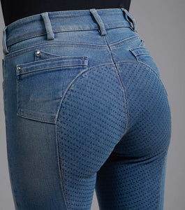 PE Gina Ladies Full Seat Denim Breeches