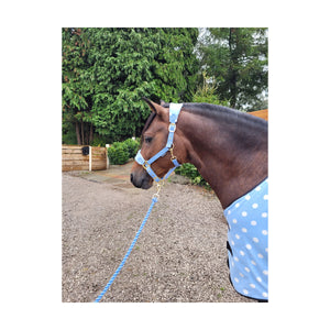Supreme Products Dotty Fleece Head Collar & Lead Rope