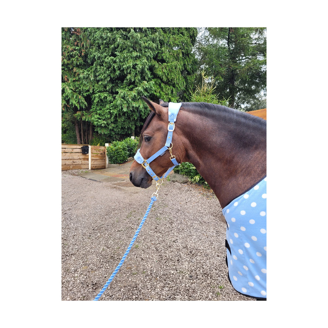 Supreme Products Dotty Fleece Head Collar & Lead Rope