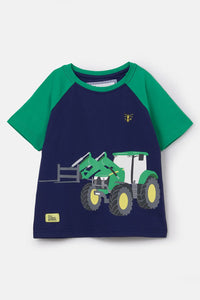 Lighthouse mason tractor t-shirt