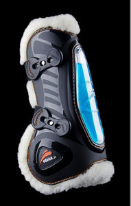 eShock Tendon Boots with eFluid Gel System With Faux Sheepskin