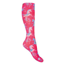 Load image into Gallery viewer, Childrens Unicorn socks
