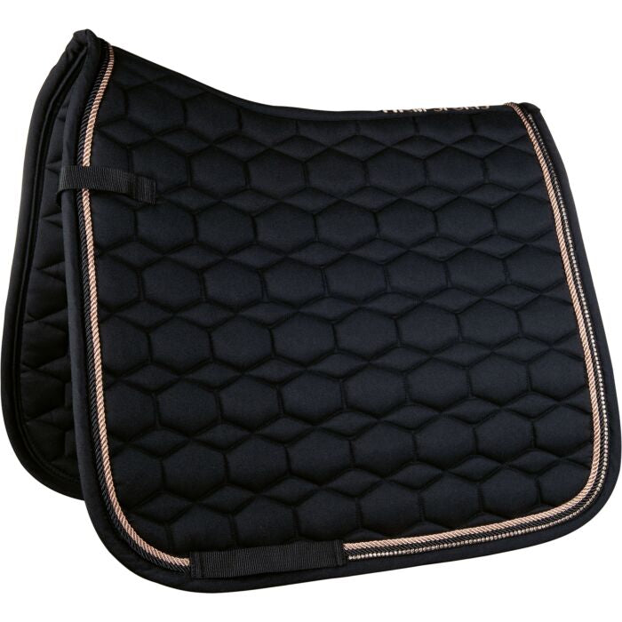 Hkm rose gold glamour saddlecloth