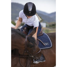 Load image into Gallery viewer, Equitheme glint moire riding hat
