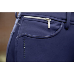 Hkm style softshell water repellent breeches
