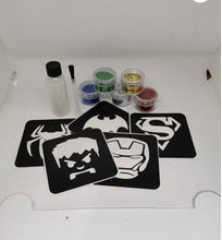 Load image into Gallery viewer, Equidivine glitter tattoo assorted set
