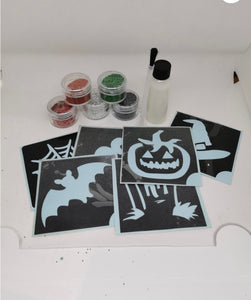 Equidivine glitter tattoo assorted set