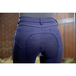 Hkm style softshell water repellent breeches