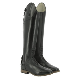 Equitheme wavy long leather boots