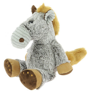 Sitting donkey soft toy